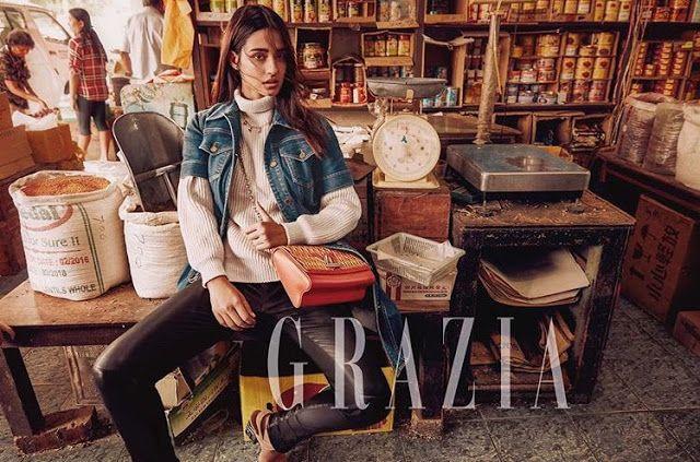 Disha Patani Poses for Grazia India Magazine Photoshoot 2017