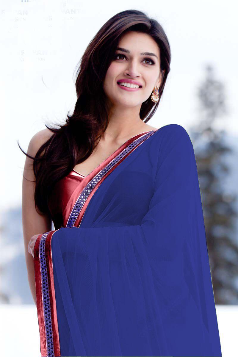 Indian actress Kriti Sanon in Different Saree's Stills