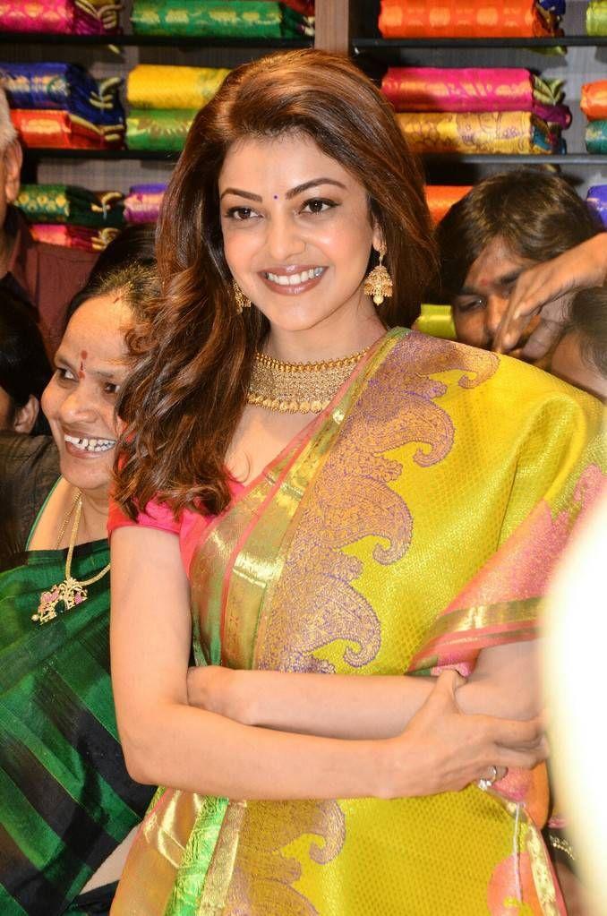 Kajal Aggarwal Stills At Chennai Shopping Mall Opening