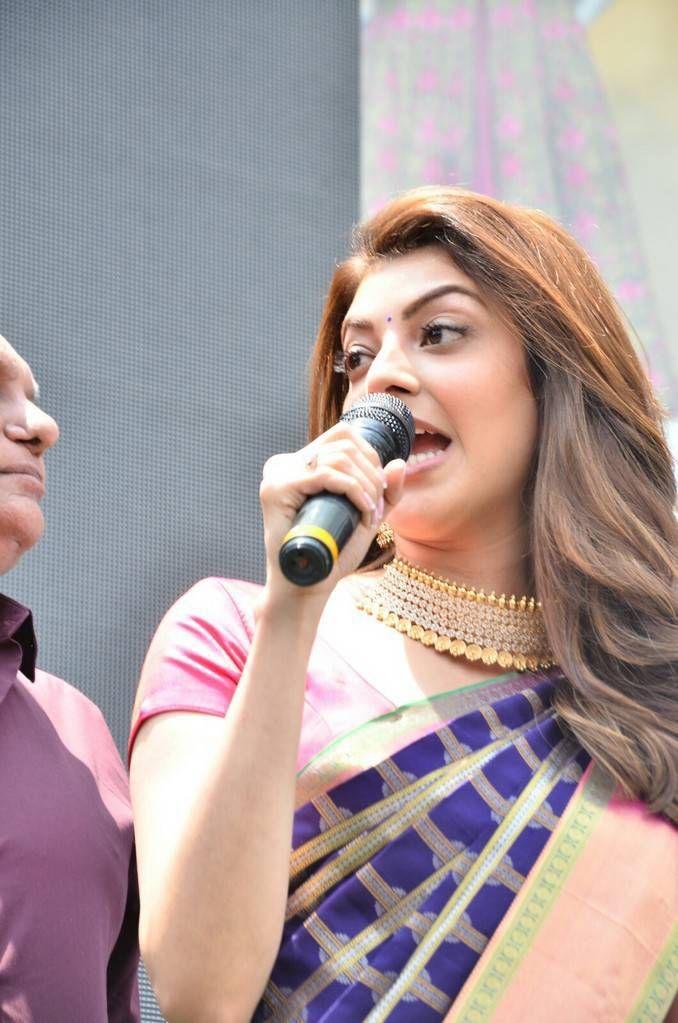 Kajal Aggarwal Stills At Chennai Shopping Mall Opening