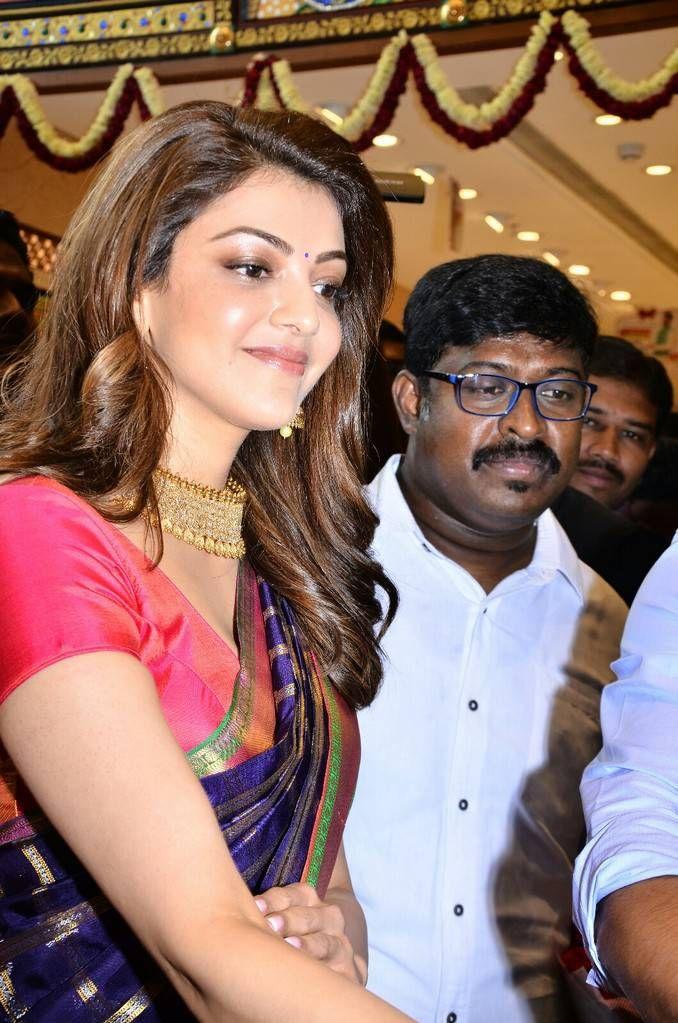 Kajal Aggarwal Stills At Chennai Shopping Mall Opening