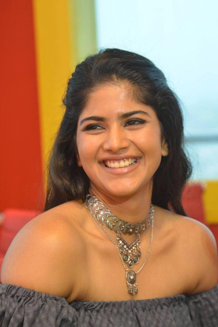 LIE Movie Actress Megha Akash Photos at Radio Mirchi