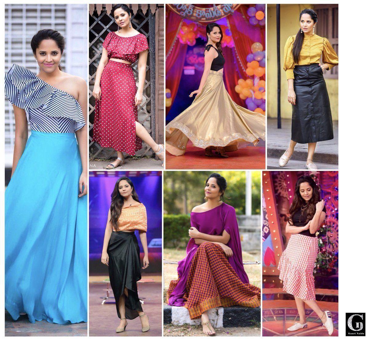 Latest Photos Anchor Anasuya’s Stunning look in Saree's