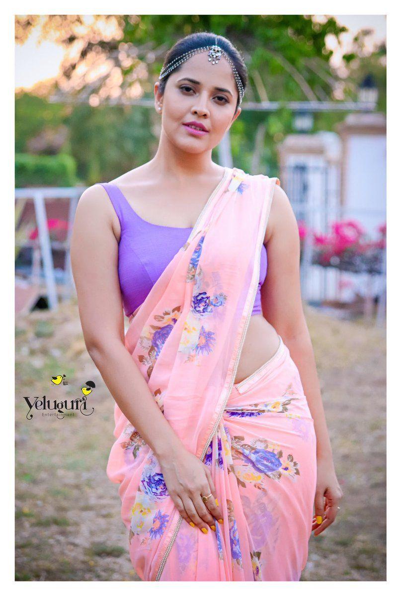 Latest Photos Anchor Anasuya’s Stunning look in Saree's