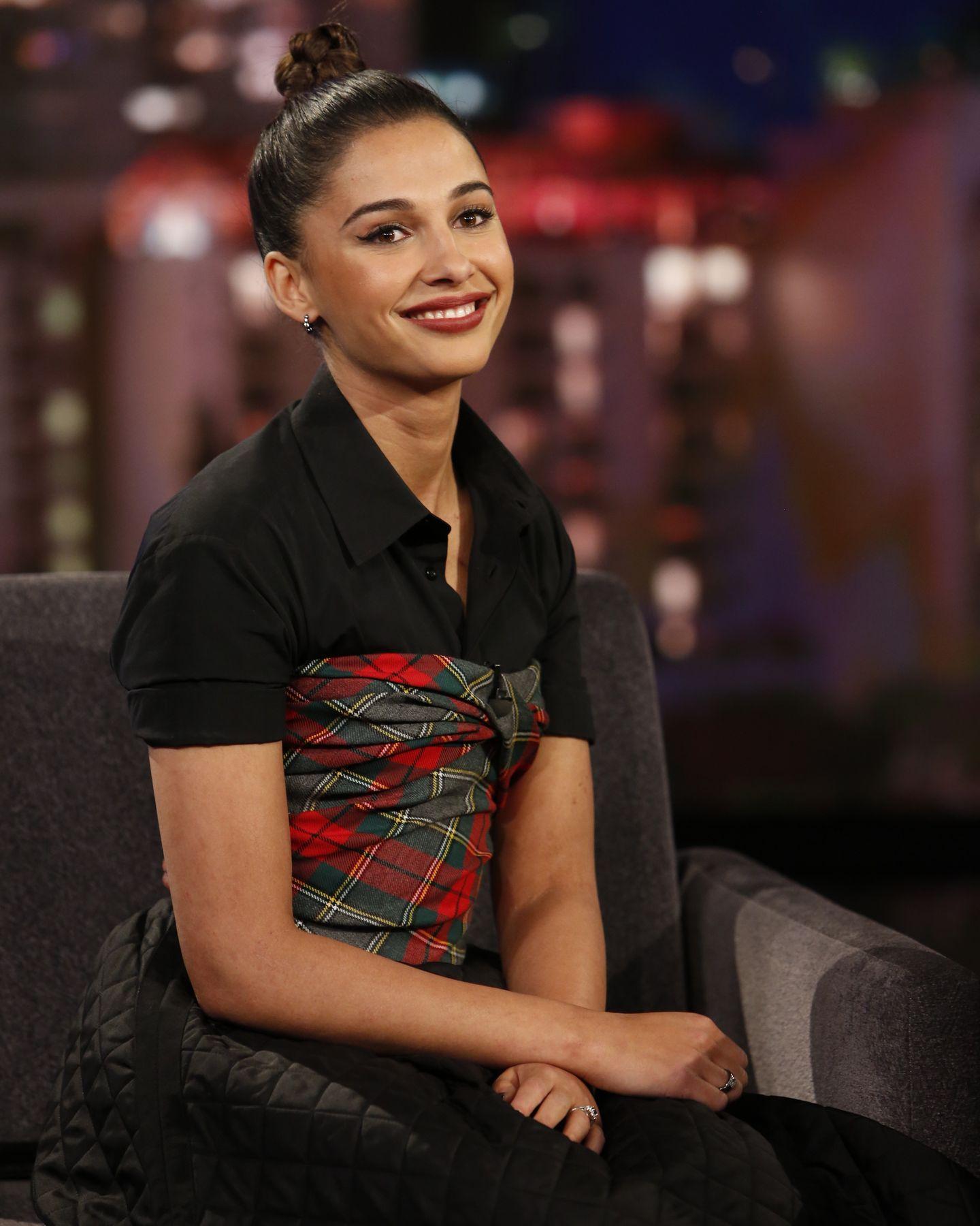 Naomi Scott at Jimmy Kimmel Live