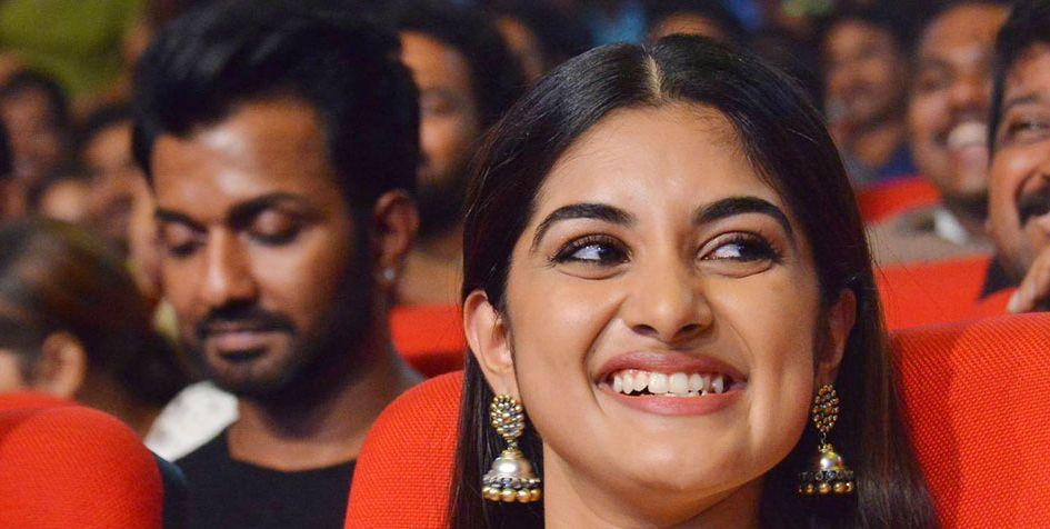 Niveda Thomas Stills at Jai Lava Kusa Pre Release Event