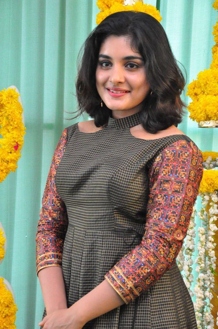 Niveda Thomas looks elegant at her upcoming film launch Photos