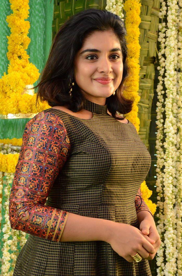 Niveda Thomas looks elegant at her upcoming film launch Photos