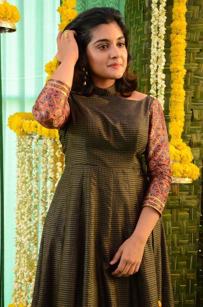 Niveda Thomas looks elegant at her upcoming film launch Photos