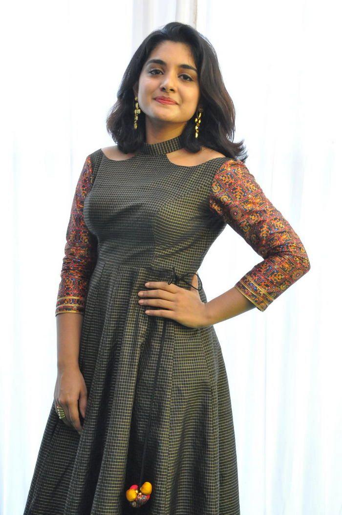 Niveda Thomas looks elegant at her upcoming film launch Photos