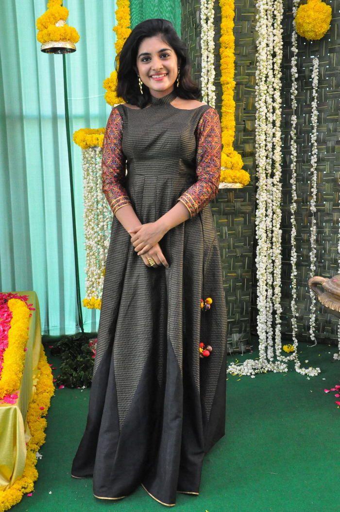 Niveda Thomas looks elegant at her upcoming film launch Photos