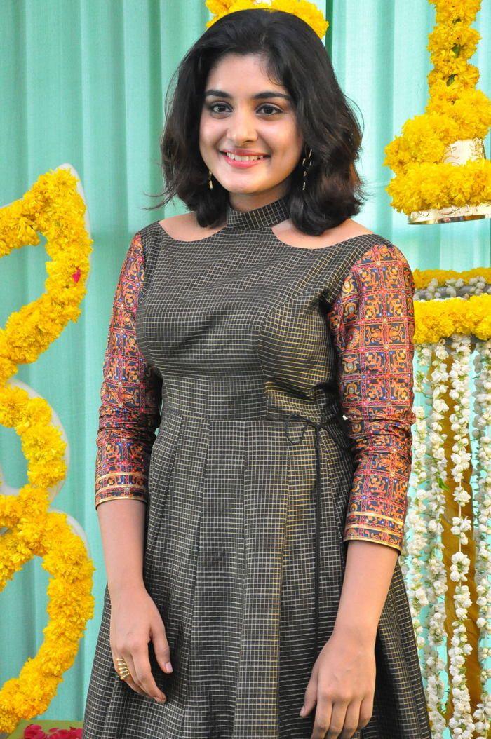 Niveda Thomas looks elegant at her upcoming film launch Photos