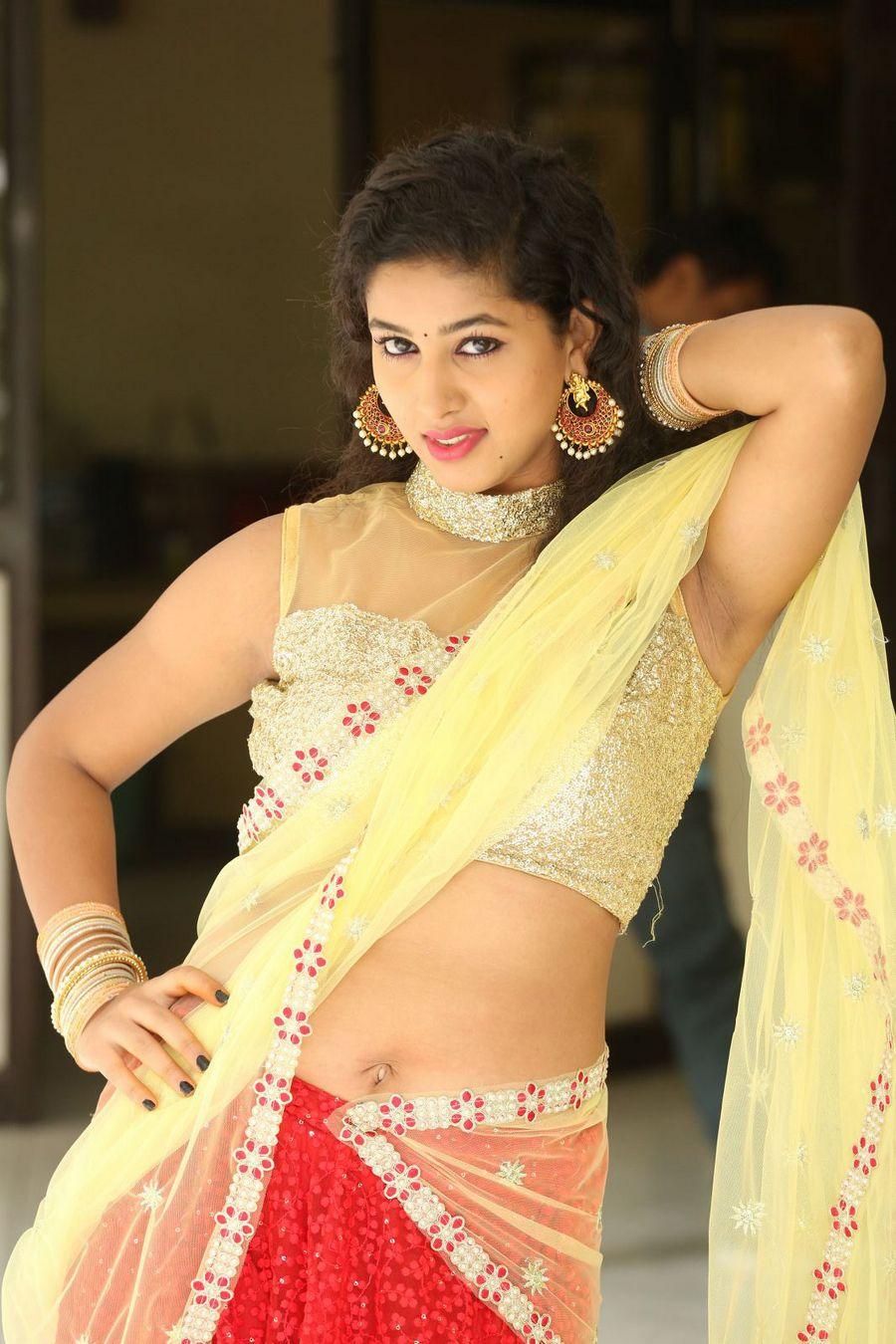 Pavani Sexy Half Saree Stills