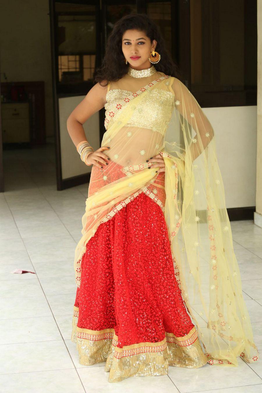 Pavani Sexy Half Saree Stills