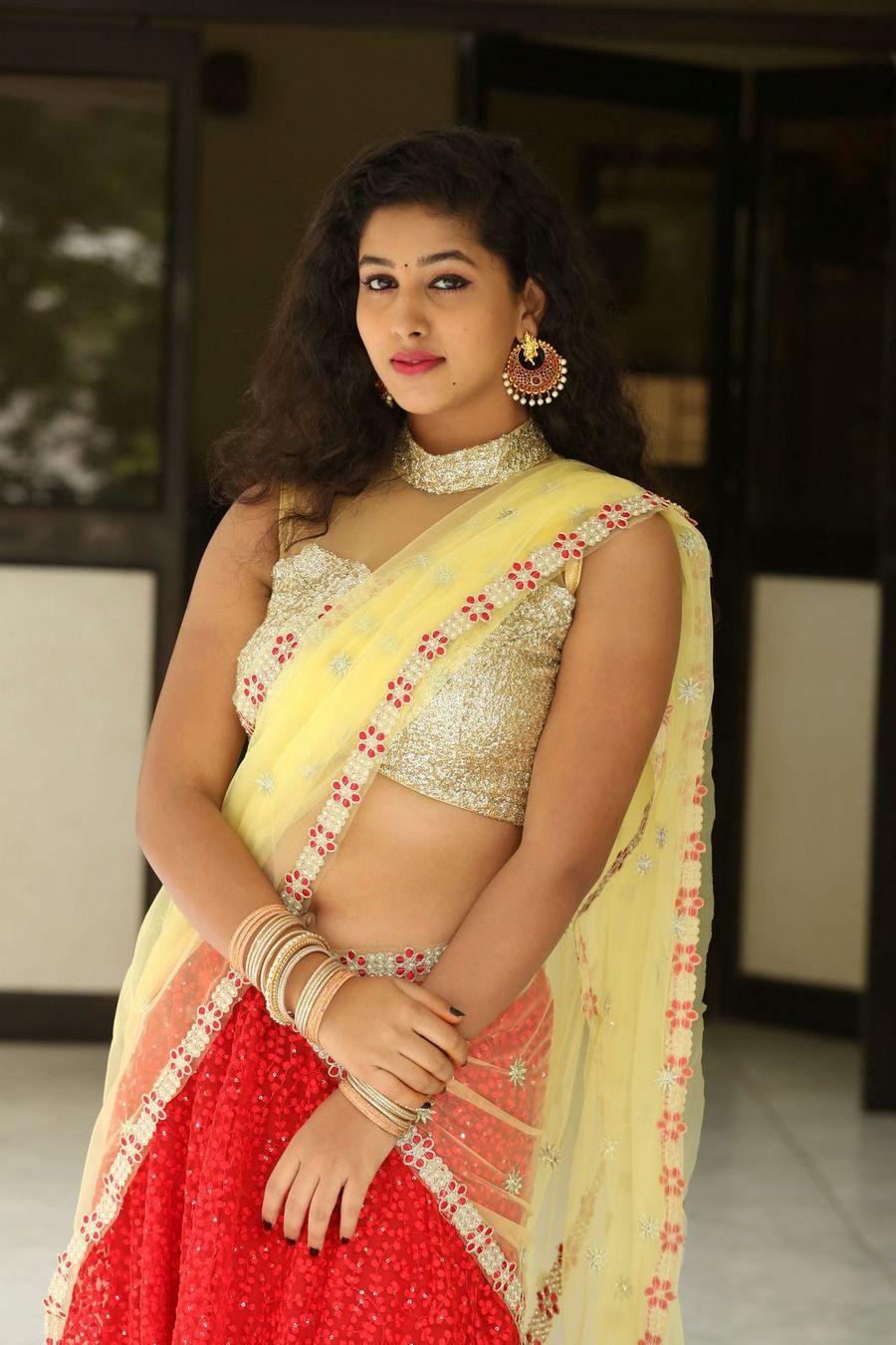 Pavani Sexy Half Saree Stills