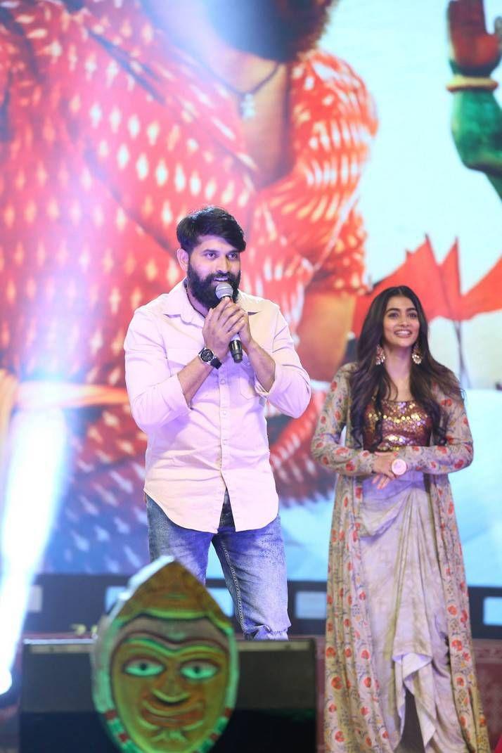 Pooja Hegde Rangasthalam Movie Pre Release Event Stills