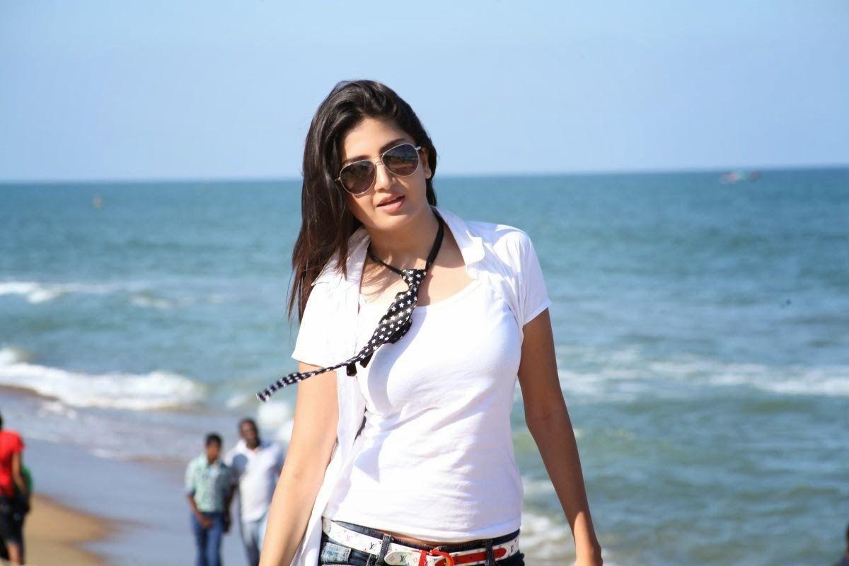 Poonam Kaur Latest Beach Photoshoot Stills