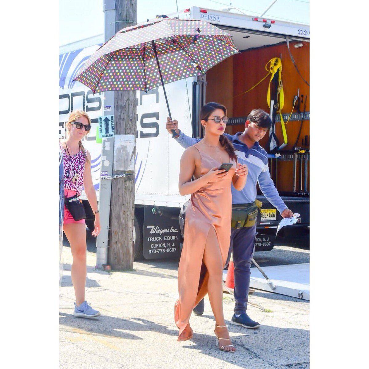 Priyanka Chopra Latest Hot Photos On the sets of Isn't It Romantic Hollywood Movie