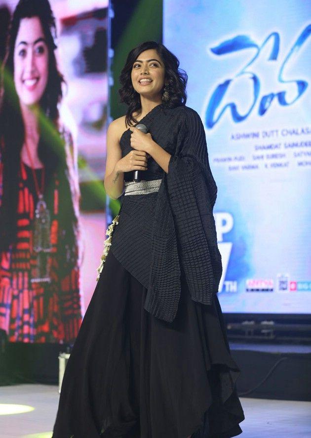 Rashmika At Devadas Music Party Photos