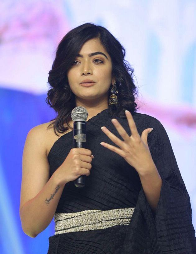 Rashmika At Devadas Music Party Photos