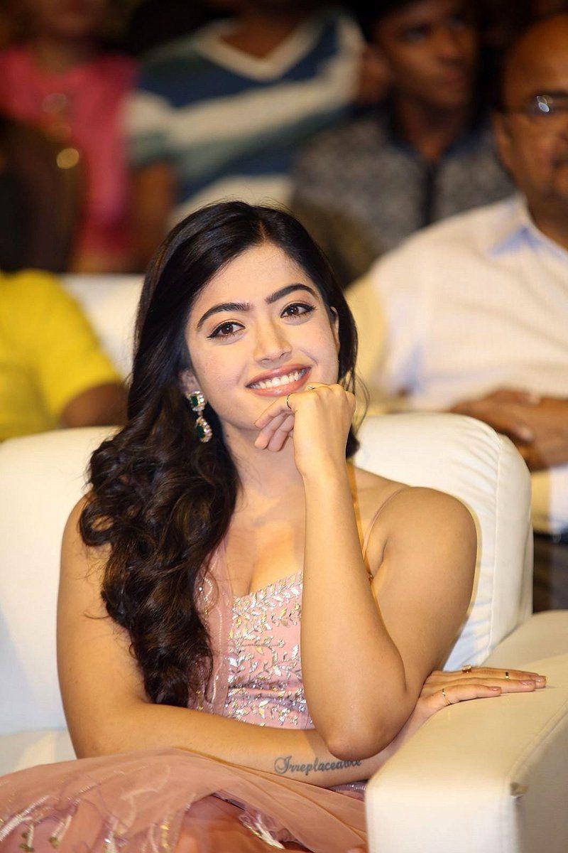 Rashmika Mandanna Stills at Geetha Govindam Audio Launch