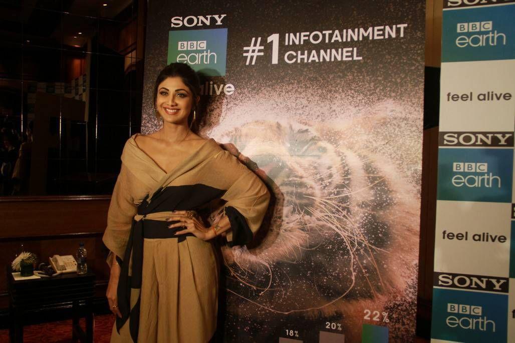 Shilpa Shetty Sony BBC Earth 1st Anniversary Celebrations Stills