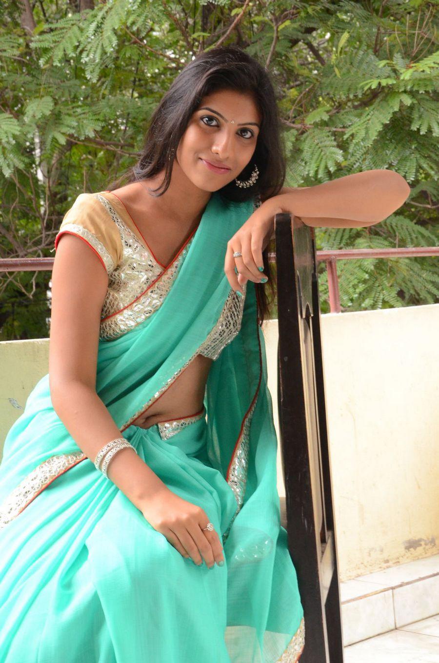 Srilekha Beautiful Saree Stills