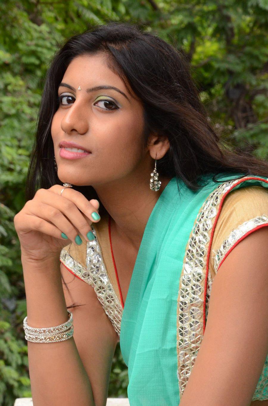 Srilekha Beautiful Saree Stills