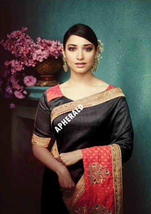 Tamanna's latest saree photoshoot for a Textile showroom