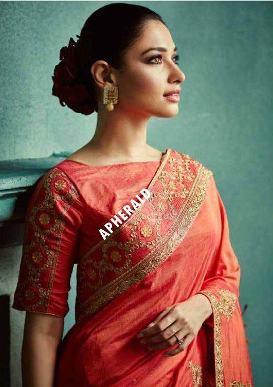 Tamanna's latest saree photoshoot for a Textile showroom