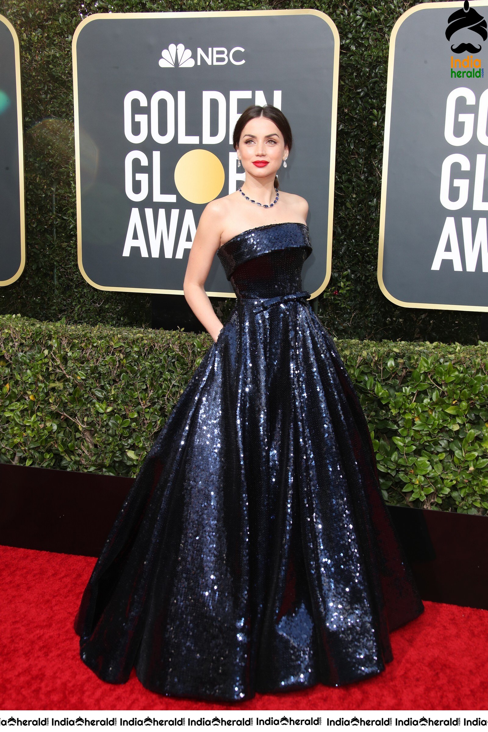 Ana De Armas At 77th Annual Golden Globe Awards In Beverly 4116