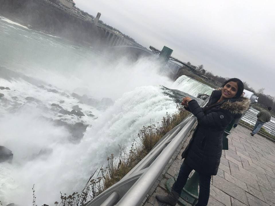 Anchor Prasanthi at Niagara Water Falls Photos