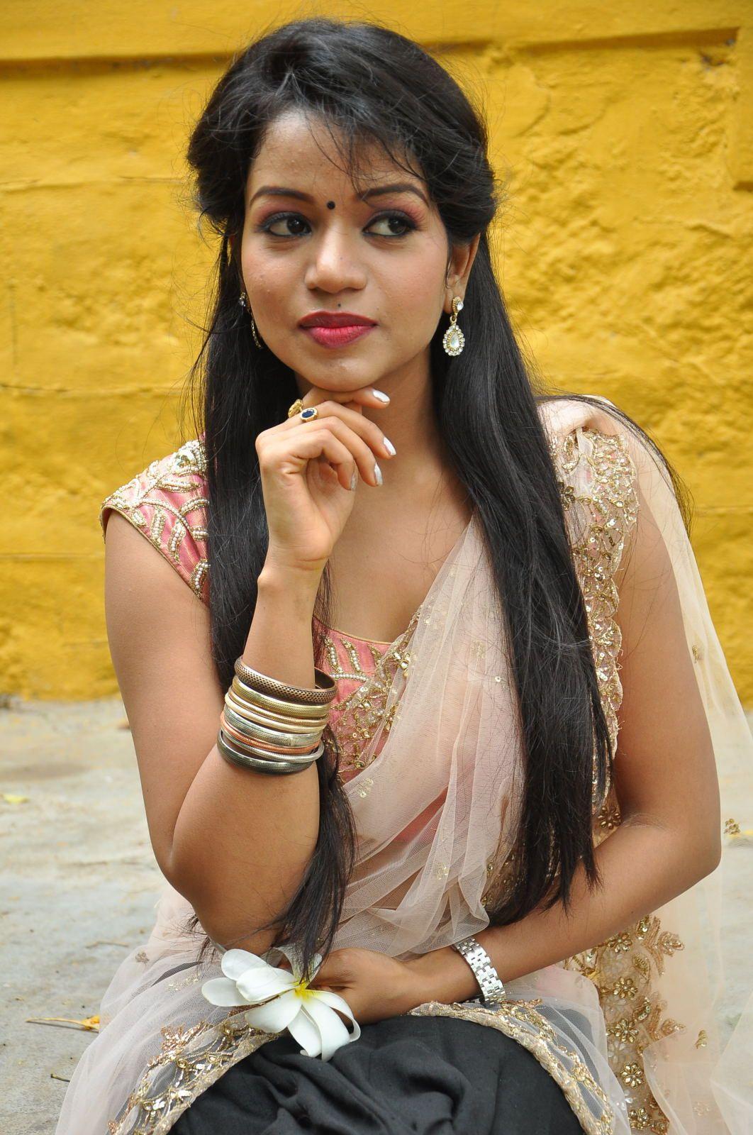 Bhavya Sri Halfsaree Stills