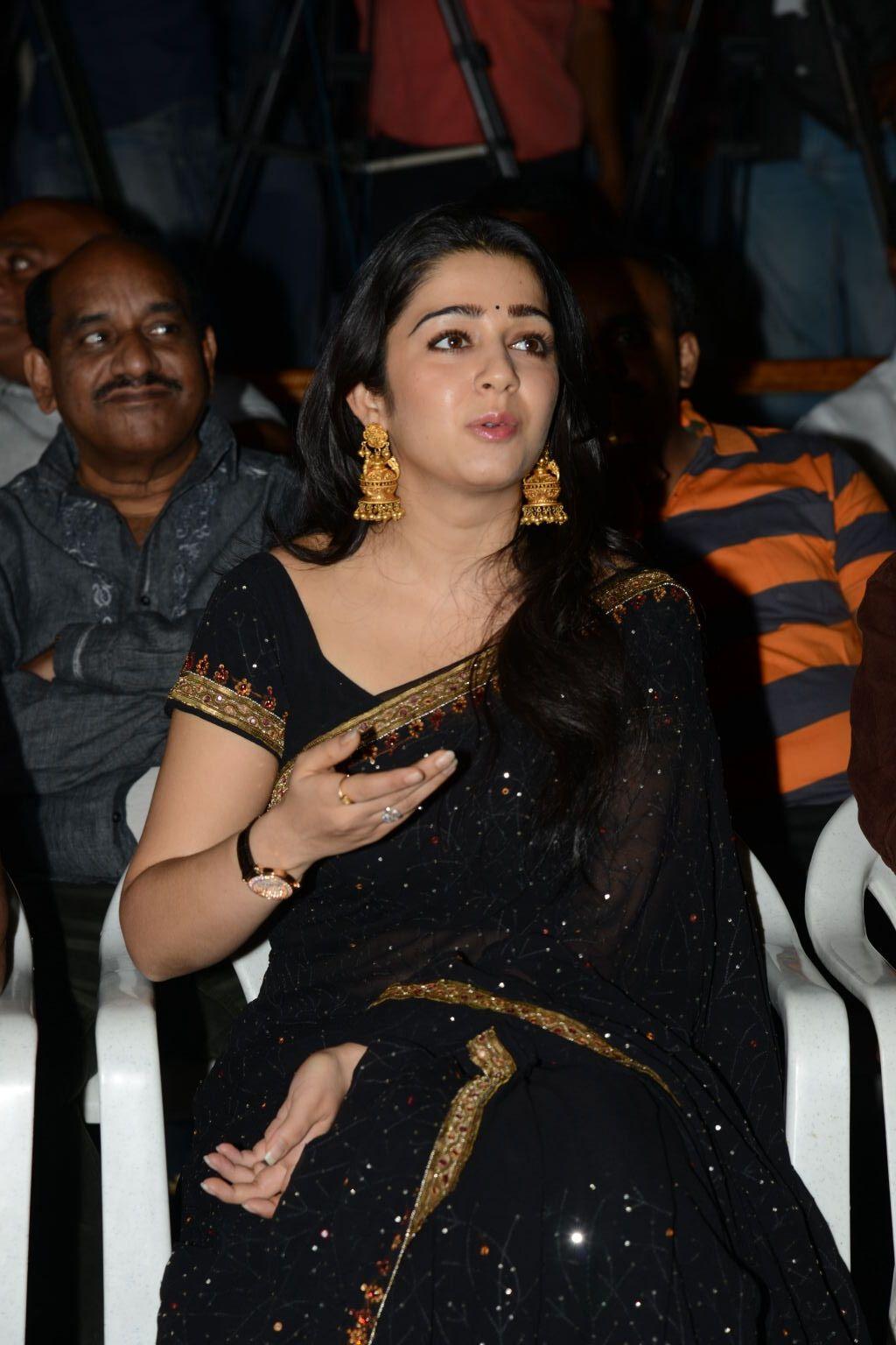 charmy kaur At Jyothi Lakshmi Trailer launch