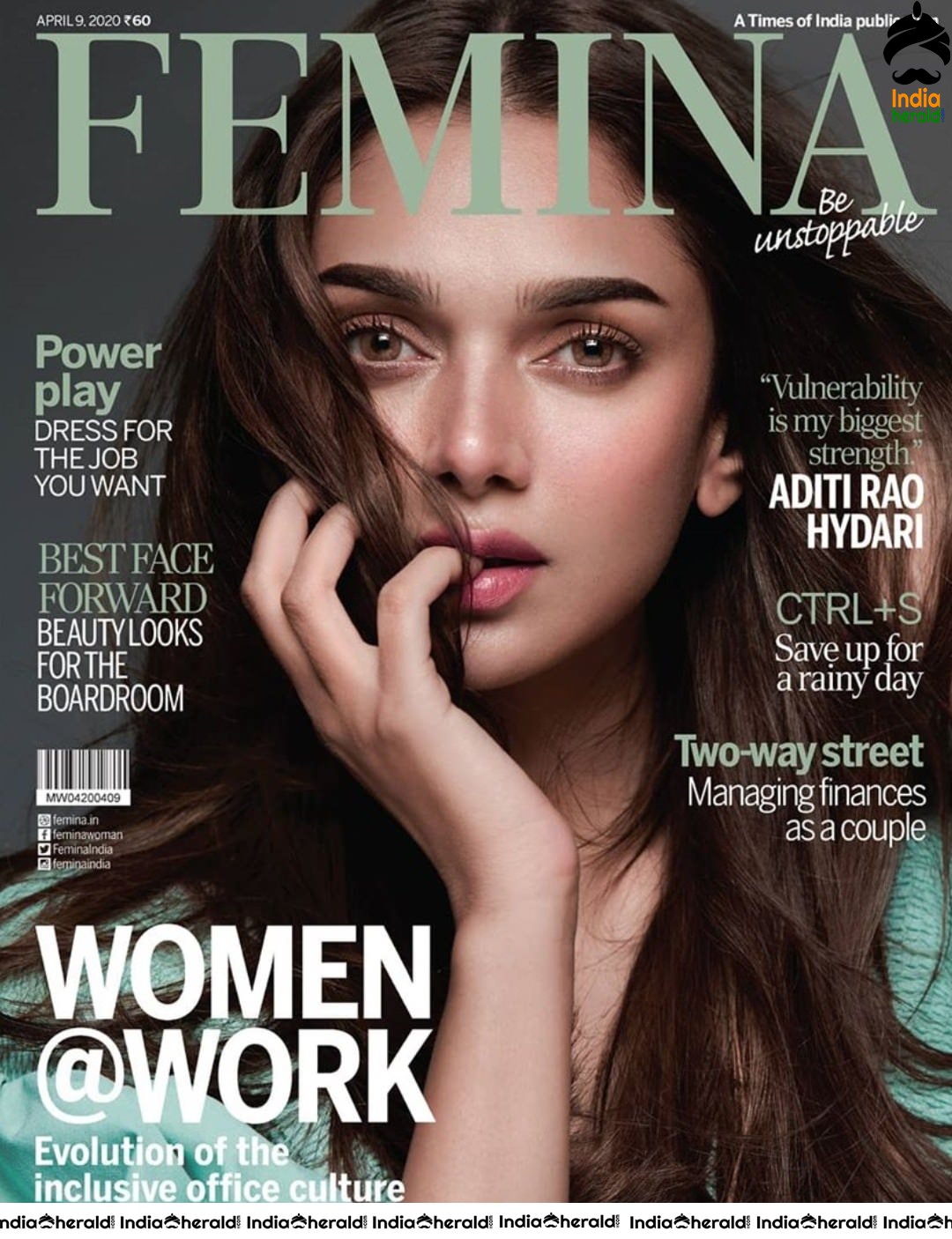 Ethereal beauty Aditi Rao Hydari Hot Photoshoot for Femina