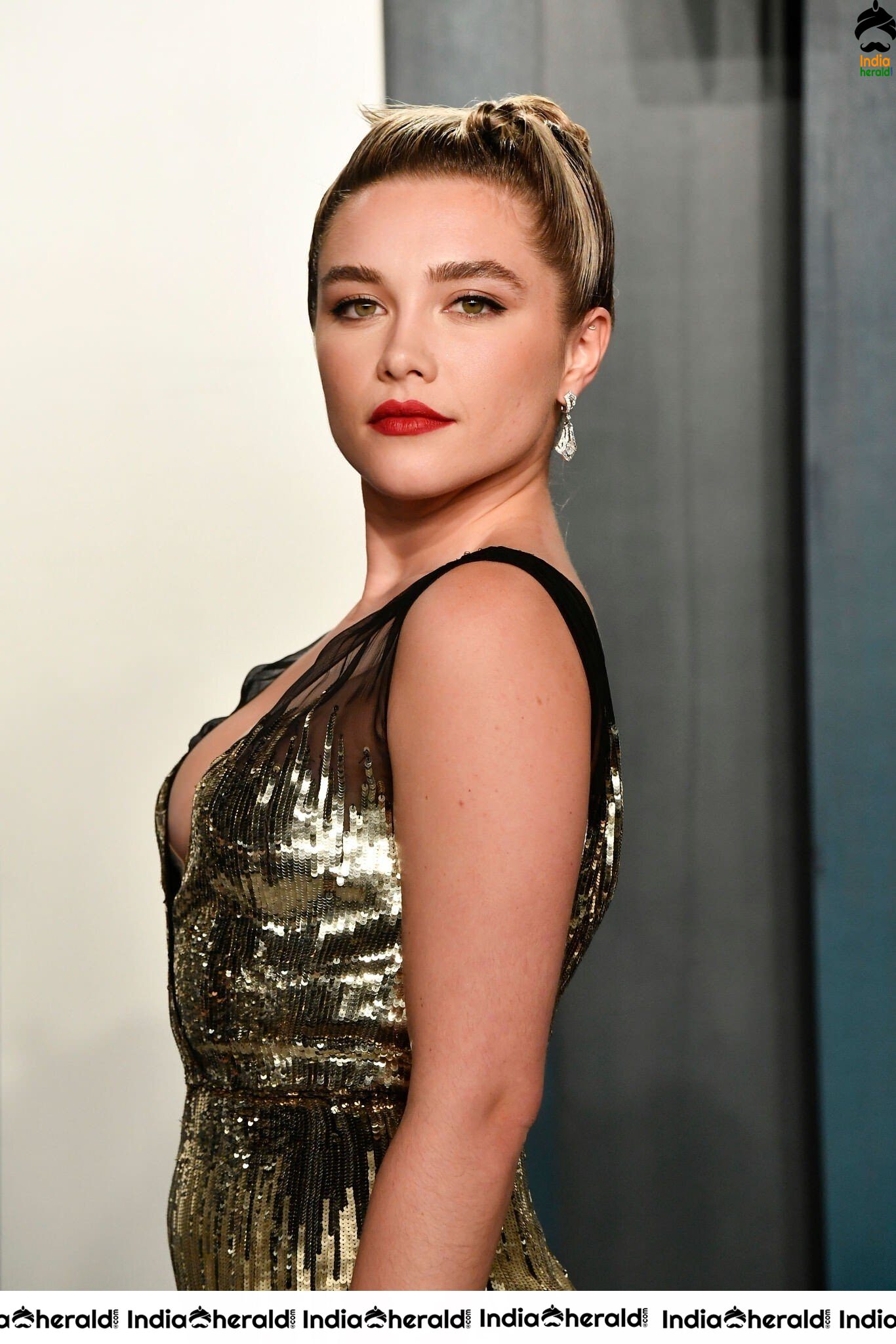 Florence Pugh At Vanity Fair Oscar Party In Beverly Hills S 9272