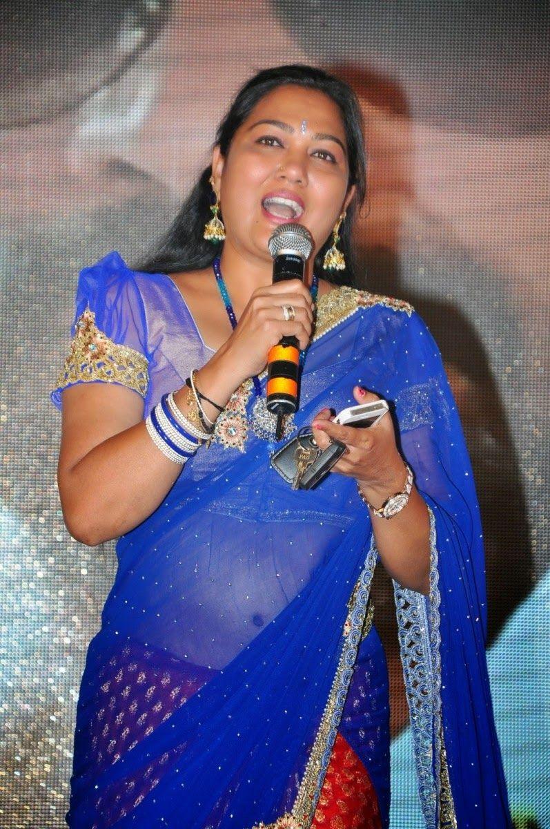 Hema Aunty Hot Saree Photos