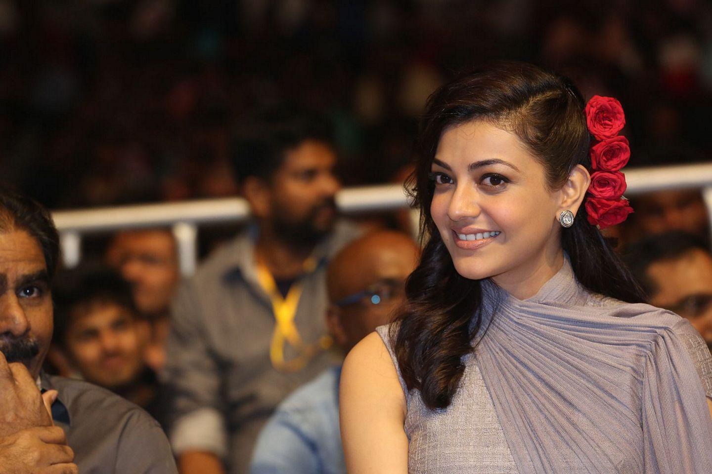 Kajal Aggarwal at Sardaar Gabbar Singh Audio Launch Photos