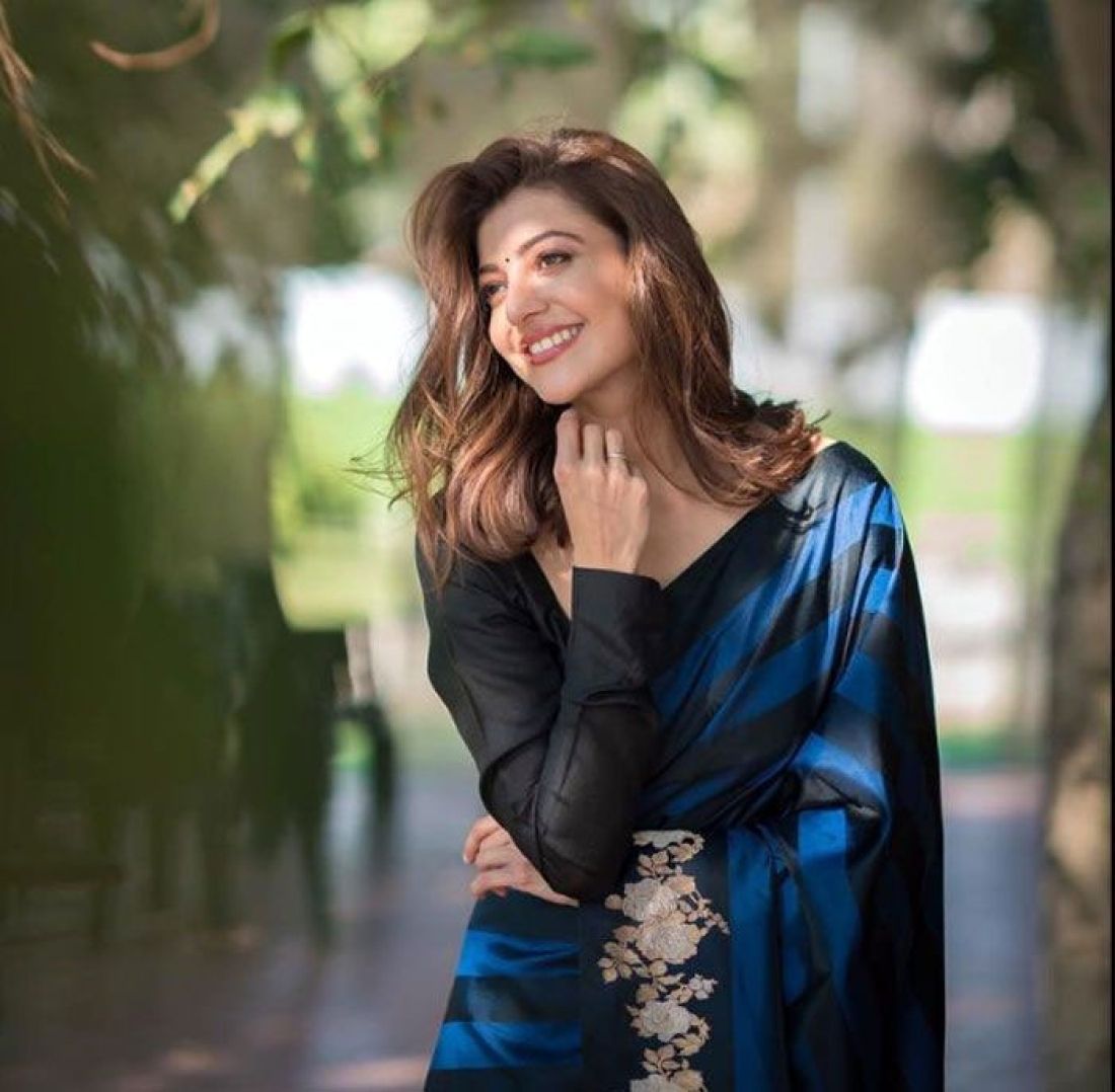 Kajal Aggarwal Saree Photoshoot