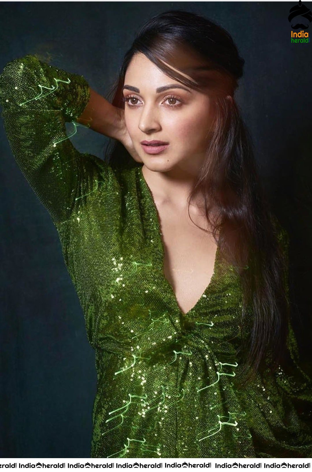 Kiara Advani Hot In Green Attire From The Promotions Of Her