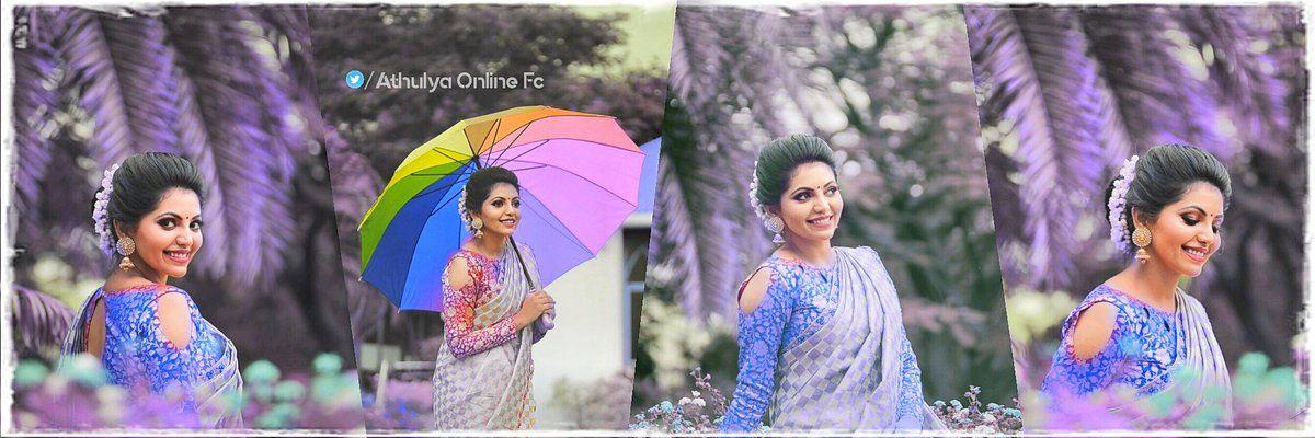 Pretty Actress Athulya Ravi Latest Beautiful Stills