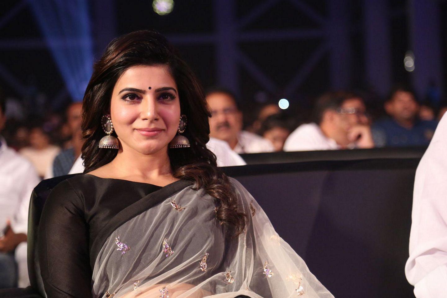 Samantha at Brahmotsavam Audio Launch Pics