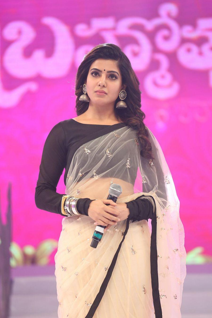 Samantha at Brahmotsavam Audio Launch Pics