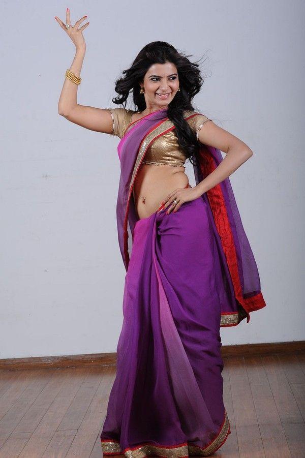 Samantha Hot Saree Photos