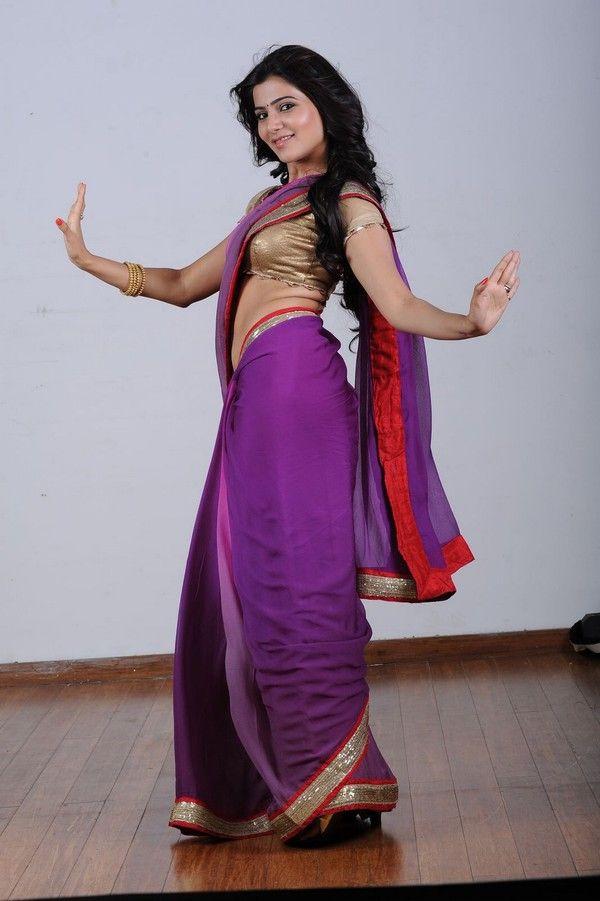 Samantha Hot Saree Photos