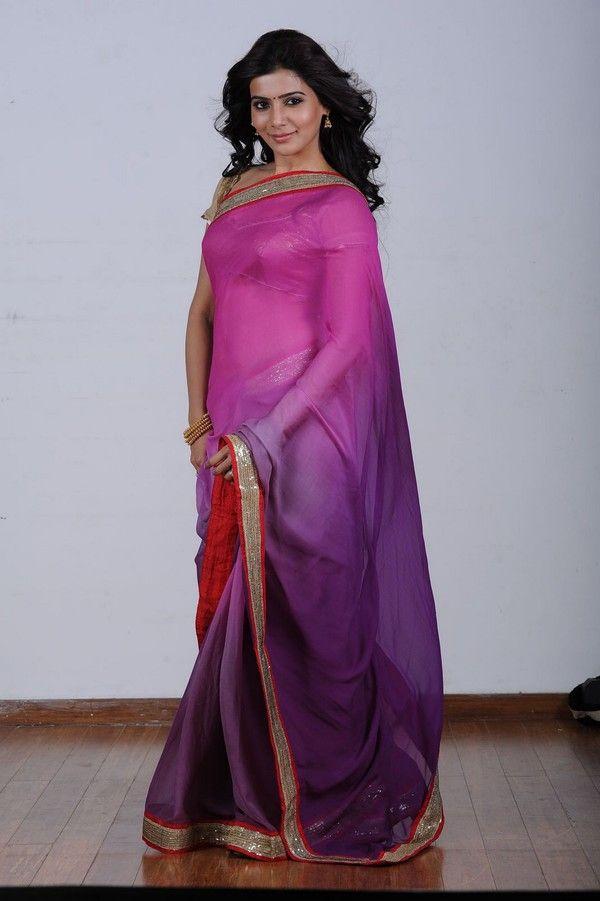 Samantha Hot Saree Photos