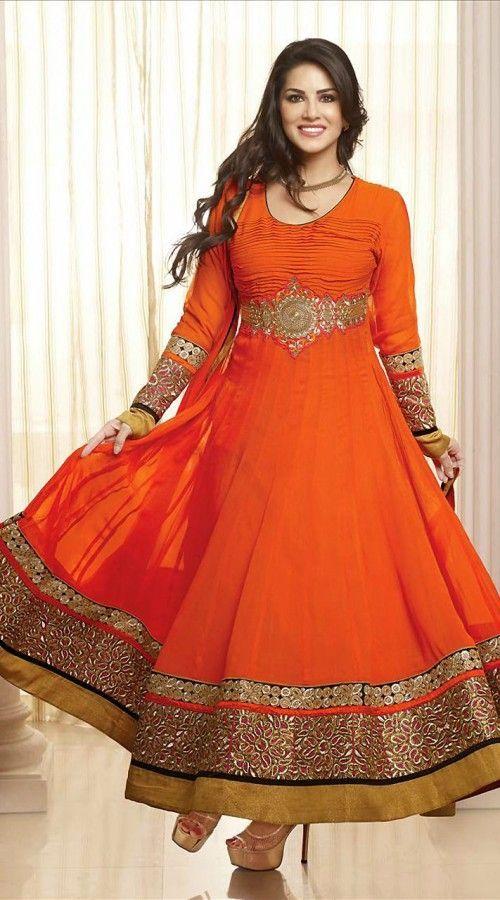 Sunny Leone in Anarkali Dresses Latest Photos