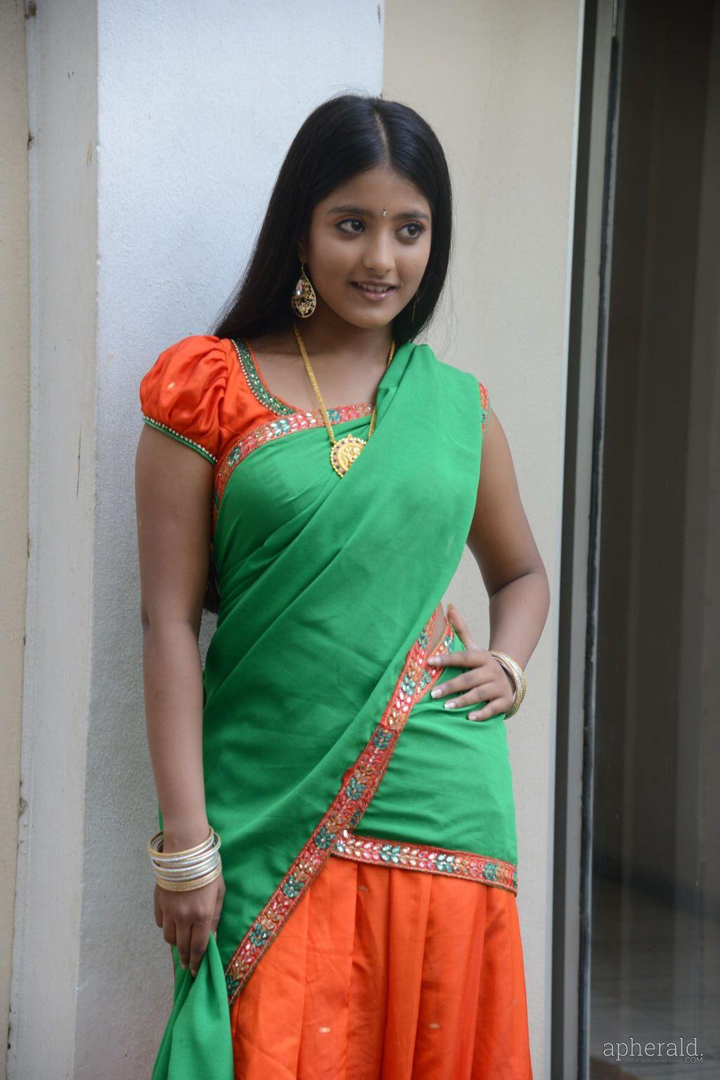 Ulka Gupta Half Saree Images