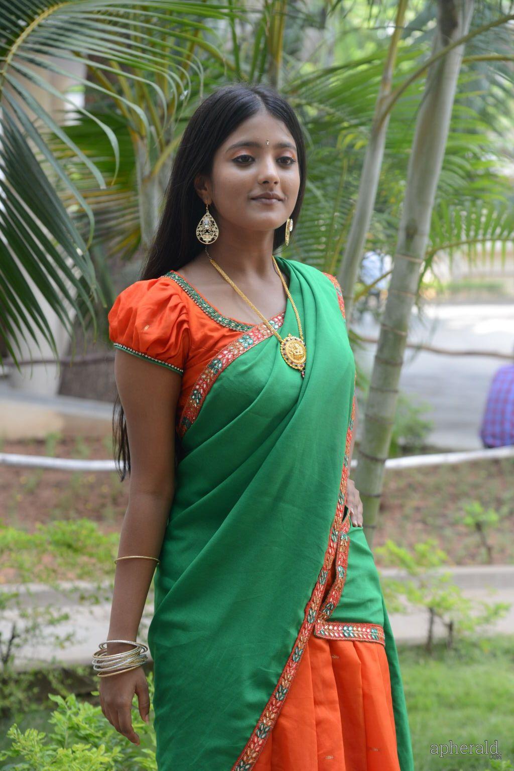 Ulka Gupta Half Saree Images