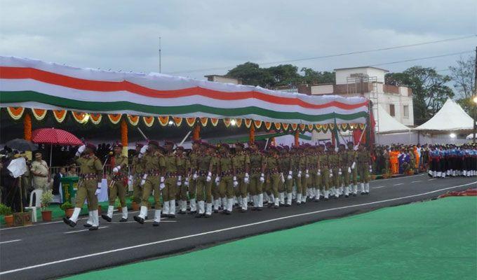 AP CM Chandrababu Participates in 72nd Independence Day Celebrations